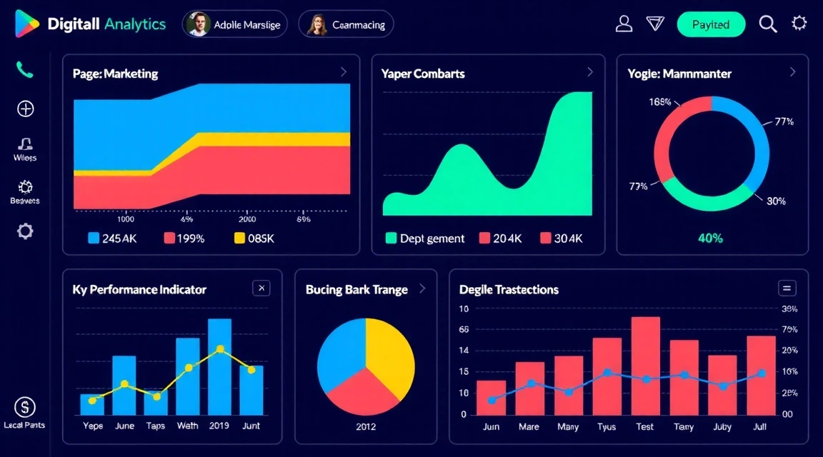 Digital marketing campaign analytics dashboard
